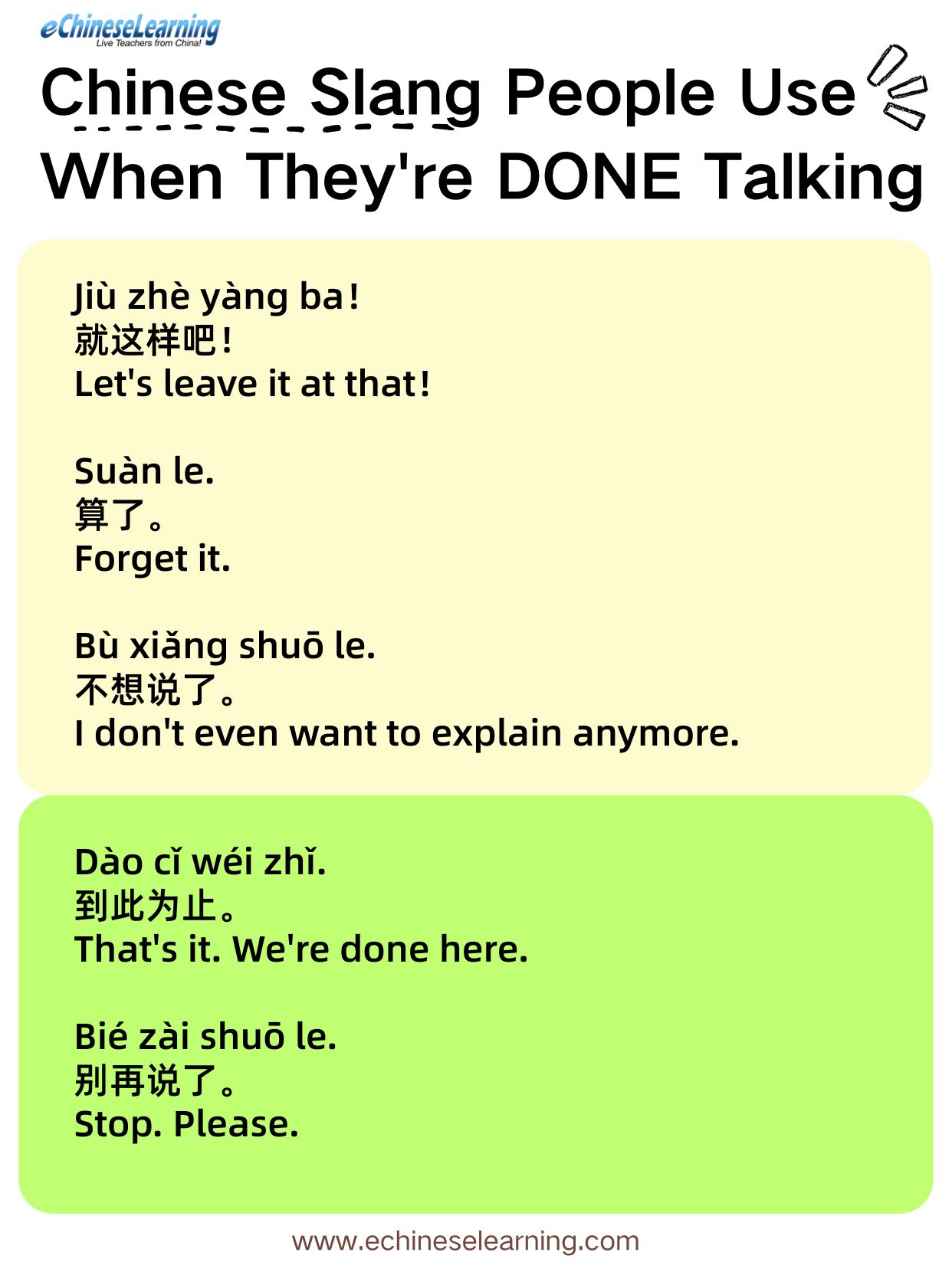 Learn Chinese Slang