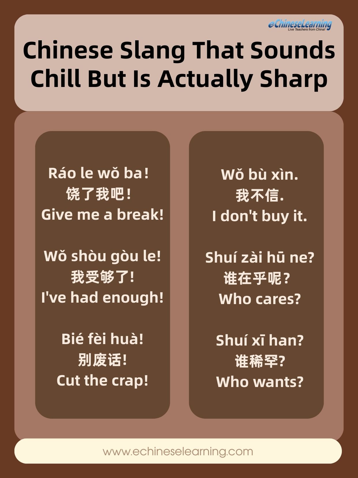 Chinese Slang