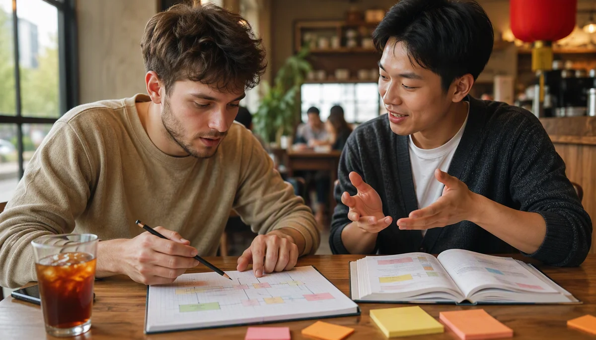 Chinese sentence structure guide showing SVO word order rules